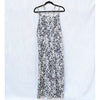 Anthropologie Black/White Flowy Strappy Sleeveless Midi/Maxi Dress, size S