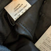 Brian Dales Pants Womens IT 44/M Black/Cream Check Plaid Wool Mid-rise Chino NWT