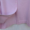 Rossopuro Pink Wool/Cashmere Long Sleeve Button Front Cardigan, size IT44/M