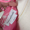 Lovers + Friends Makena Fuchsia Leaf Print Midi Sleeveless Dress, size L