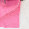 COS Open-Side Mohair Vest Womens OS Pink Sleeveless Half Zip