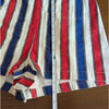 Show Me Your Mumu Striped Trude Romper Denim Short Overalls, size XS