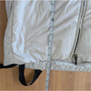 Max Mara Greenfe Oversized Down Jacket Womens 12 Ecru Cameluxe Straight Hooded