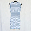 BCBGMAXAZRIA Elena Dress Womens XS Sleeveless Geometric Print Bodycon Mini