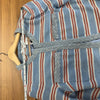 Veronica Beard Arrowe Jacket Blazer Womens 12  Blue Multi Striped Crewneck NWT