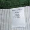 Veronica Beard Linen Cotton Blend Tailored Cuffed Short Women’s 0 Green Mid-rise
