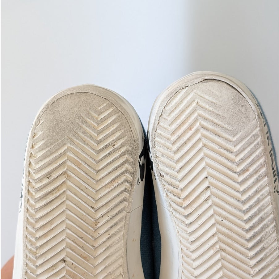 Zadig & Voltaire Jean Denim Sneakers Womens EU40/US 9.5 Multi Lace-up Low Top