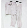 Ellen Tracy Linen-Blend Shirt and Linen-blend Cropped Cargo Pants, size L