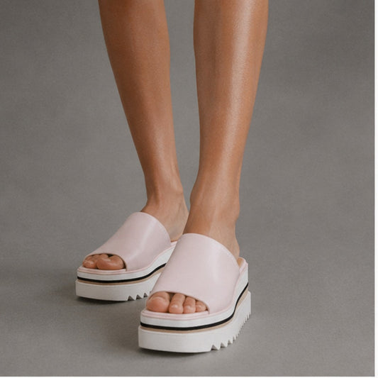 Stella McCartney Sneak-Elyse Platform Slide Sandal Womens Eu 39.5/US 9.5 NWT