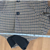 Rag&bone Drew Italian Houndstooth Wool Blazer Womens 0 Brown Single-breasted