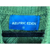 Aelfric Eden Green Oversized Cable Knit Mock Neck Long Sleeve Sweater Size M