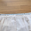 The Frankie Shop Tansy Pants Womens M Pleated Pinstriped Crepe Straight Wide Leg