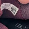 Toms Kelsey Bootie Womens 6 Burgandy Leather Suede Slip On Wedge Heel Ankle NWT