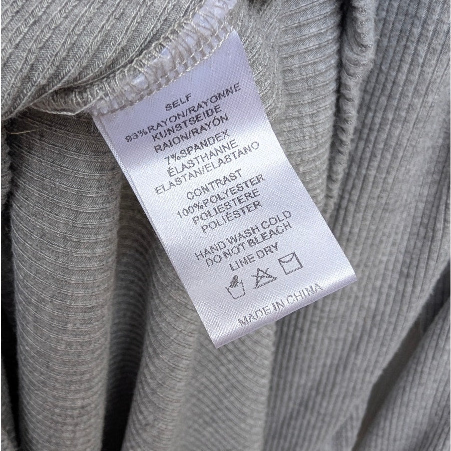 Anthropologie Saturday/Sunday Derry Sequined Tunic Dress Womens 8 Gray Midi