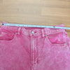 Gap High-rise Stride Ankle Jeans Womens 29/8T Sugar Pink Denim Wide Leg