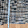 Rag&bone Drew Italian Houndstooth Wool Blazer Womens 0 Brown Single-breasted
