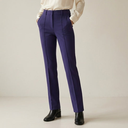 L'Academie (Revolve) Acton Pant in Dark Purple/Blue, size S