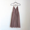 ASOS Pinny Extreme Tulle Mesh A-line Purple Midi Sleeveless Dress, size 6