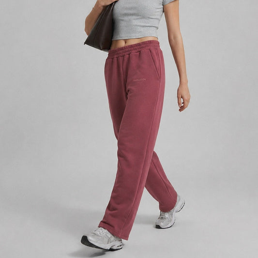 NWT Second Skin Red Classic Logo Straight Leg High-rise Sweatpants Pants, size S