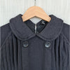 Comme des Garcons Archive Tricot 2008 Midi Dress S Black Wool Short Sleeve