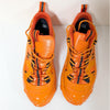 Burberry Nylon & Rubber Arthur Sneakers Womens EU 39.5/US 9.5 Orange Lace-Up Low