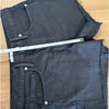 Frame Le Brigette Mini Short Womens 25 Black Denim Cotton High-Rise Raw Cut NWOT