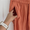 & Other Stories Orange Tapered Lightweight Trousers Pants, Size 12