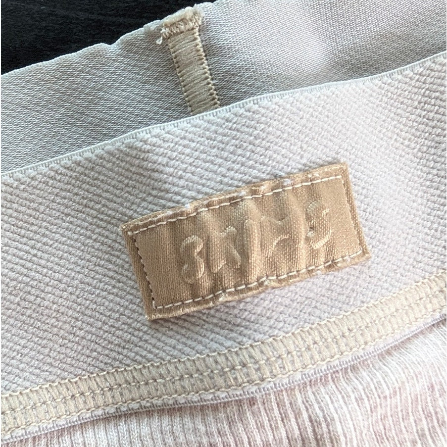 SKIMS Beige Cotton High Waist Boyfriend Boxer, size XS