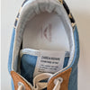 Zadig & Voltaire Jean Denim Sneakers Womens EU40/US 9.5 Multi Lace-up Low Top