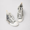 Dior B23 Oblique High Top Classic Monogram Sneakers Womens EU38/US 8