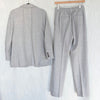 J.Crew Gray Wool Suit Set: Single-breasted Alfie Blazer 4 & Dress Pants 4 Tall