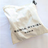 NWT Sonia Rykiel Black Camera Velvet Logo Mini Bag Adjustable Strap