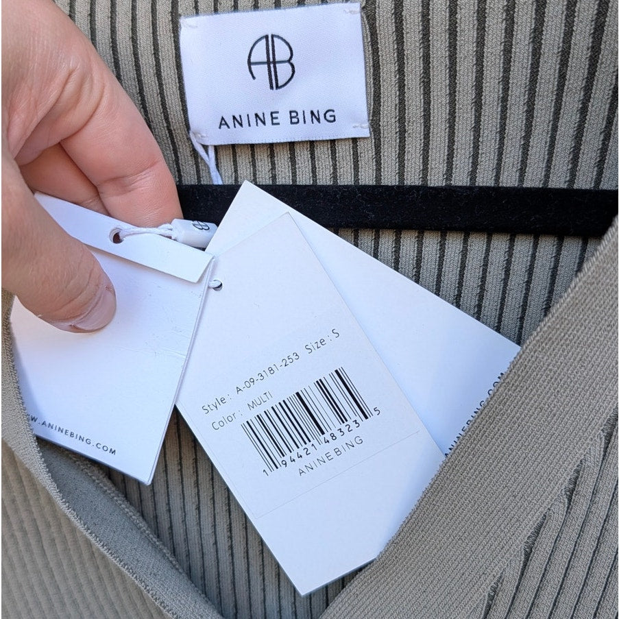 Anine Bing Matching Knit Set Womens S Layla Cardigan & Julian Pencil Skirt NWT