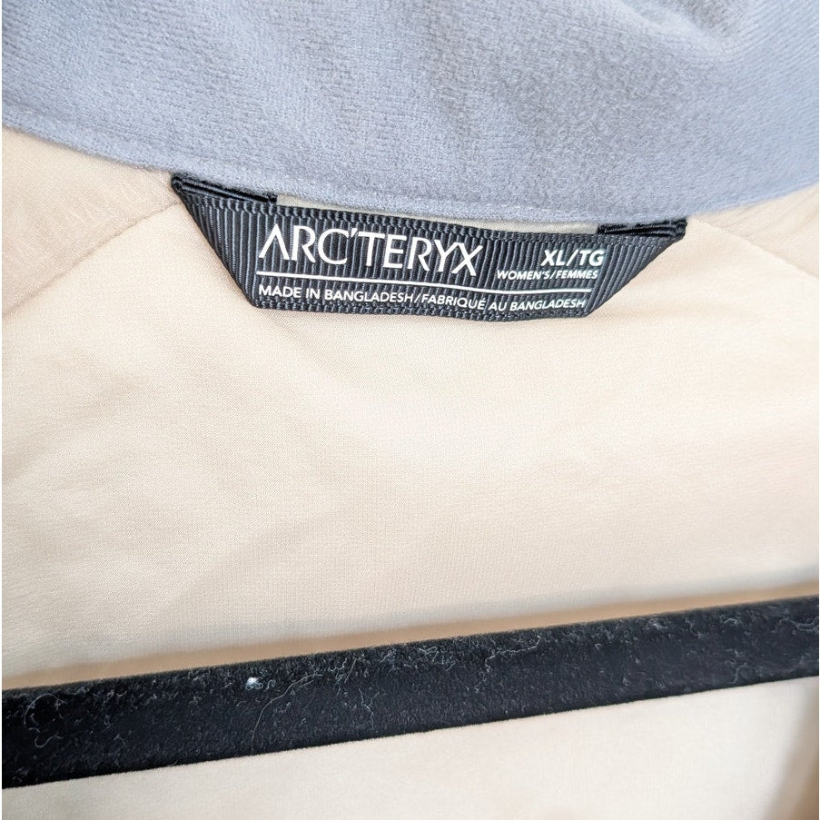 Arc'teryx Atom Down Vest Smoke Bluff Vest Jacket Womens XL Packable