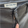 Free People We The Free Level Up Vegan Slit Slim Flare Jeans Womens 28 Black