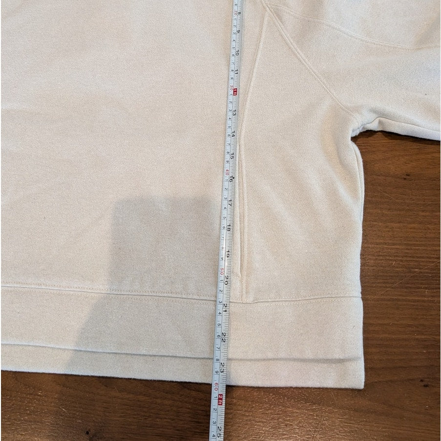 Daily Practice by Anthropologie Sparkle Pullover Hooded Sweater, size XS