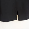 Zara Black Sleeveless Strappy Sheath Slit Mini Dress, size S