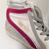 Golden Goose Slide Sneakers Womens EU 38/US 7.5 Multicolour Leather High Top