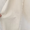 ALYSI Ivory Long Open Front Straight Hem Cardigan, size XS-L