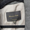 Massimo Dutti Blazer 6017/517/800 Womens Dark Gray Single-breasted Long Sleeve