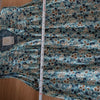 Anthropologie Anna Sui Forget Me Not Floral Silk Sleeveless Button Blouse, sz 2