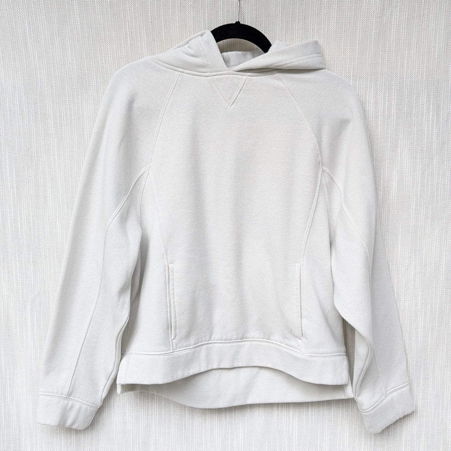 Daily Practice by Anthropologie Sparkle Pullover Hooded Sweater, size XS