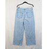 MOTHER SNACKS! The Fun Dip Puddle Sliced Jeans Size 28 Lots Of Nibbles Wash