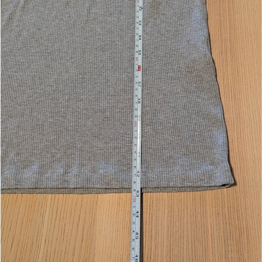 Anthropologie Saturday/Sunday Derry Sequined Tunic Dress Womens 8 Gray Midi