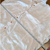 Madewell White Flap-Pocket Button-Up Shirt in 100% Linen, size L