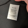 A.L.C. Markle Top Blouse Womens 2 Black Crewneck Button-up Long Sleeve