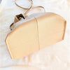 Polene Numero Neuf Edition Textured Sand Leather Shoulder Crossbody Bag