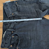 Levi's 501 Original Chaps Two-Tone Black Jeans Women's W28 L30 A7501-0000