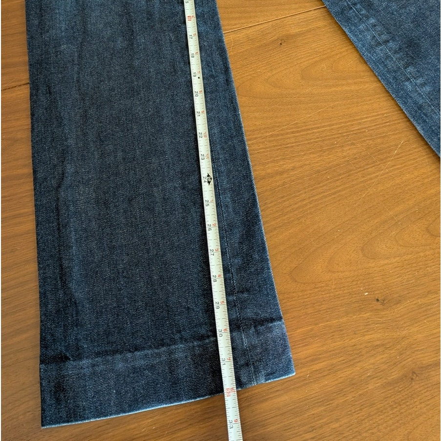 A.P.C. APC Jean Taille Haute Denim Mid-rise Straight Leg Jeans, size 40/L