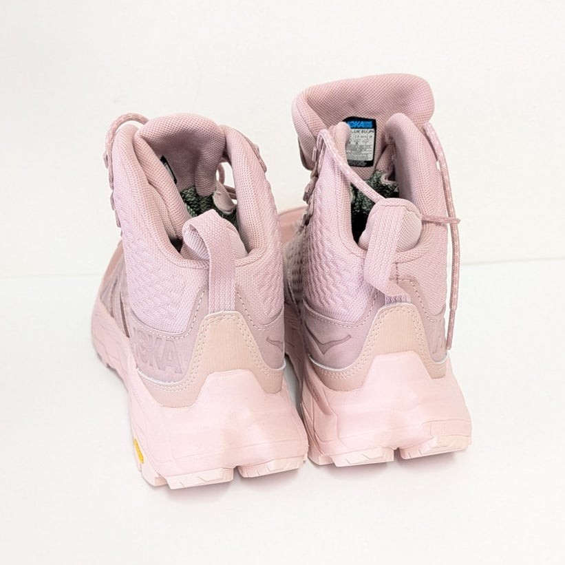 HOKA One One Anacapa Mid GTX Hiking Sneaker Unisex W9.5 M8 Pink Mid Top